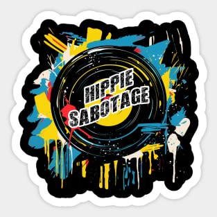 Hippie Colorful Sticker